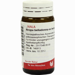 Atropa Bellad Ex Herba D30 Globuli 20 g - ab 9,78 €