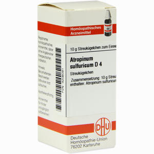 Atropinum Sulf D4 Globuli 10 g - ab 8,20 €