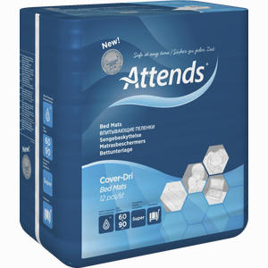 Attends Cover- Dri Bettschutz 60x90cm 12 Stück - ab 0,00 €