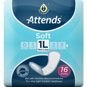 Attends Soft 1 Mini Long Vorlage 16 Stück - ab 3,85 €