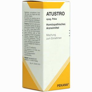 Atustro Spag.peka Tropfen 50 ml - ab 11,59 €