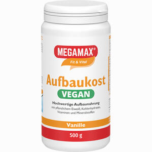 Aufbaukost Vegan Vanille Megamax 500 g - ab 15,96 &euro;