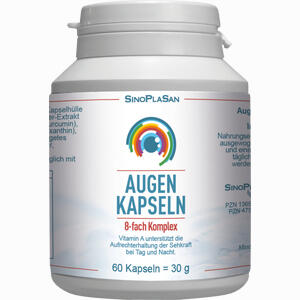 Augen- Kapseln 8- Fach- Komplex  60 Stück - ab 0,00 &euro;
