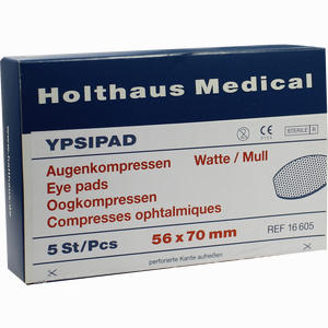 Augen Steril Ypsipad 56x70mm Kompressen 5 Stück - ab 5,60 €