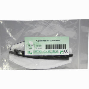 Augenbinde Oval mit Gummiband  1 Stück - ab 1,08 &euro;
