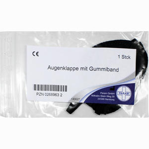 Augenklappe M Gummiband 1 Stück - ab 1,35 €