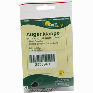 Augenklappe Schwarz M Gumm  1 Stück - ab 0,61 €