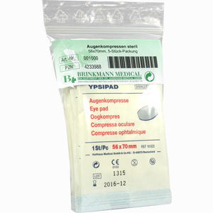 Augenkompressen Ster 56x70 5 Stück - ab 3,66 €