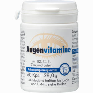 Augenvitamine Kapseln 60 Stück - ab 9,44 €