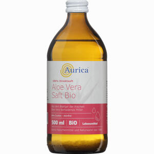 Aurica Aloe Vera Saft Bio 100%  500 ml - ab 0,00 &euro;