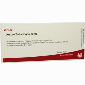 Aurum/belladonna Comp Ampullen 10 x 1 ml - ab 19,72 €