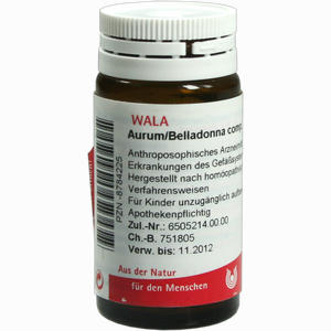 Aurum/belladonna Comp Globuli 20 g - ab 7,56 €