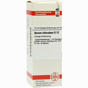 Aurum Chloratum D12 Dilution 20 ml - ab 0,00 €