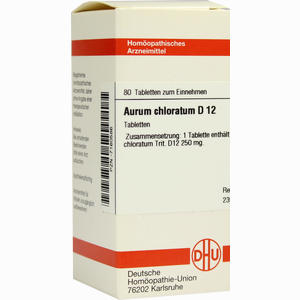 Aurum Chloratum D12 Tabletten 80 Stück - ab 8,80 €