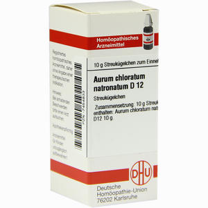 Aurum Chloratum Natron D12 Globuli 10 g - ab 7,71 €