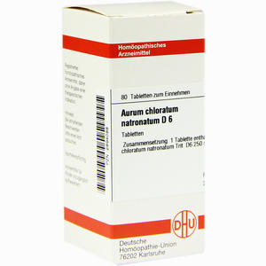 Aurum Chloratum Natron D6 Tabletten 80 Stück - ab 9,26 €