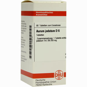 Aurum Jodat D6 Tabletten 80 Stück - ab 9,26 €