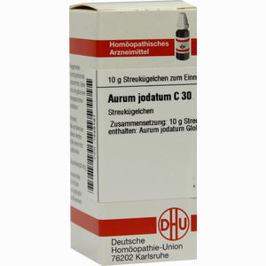 Aurum Jodatum C30 Globuli 10 g - ab 8,40 €