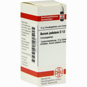 Aurum Jodatum D12 Globuli 10 g - ab 8,47 €