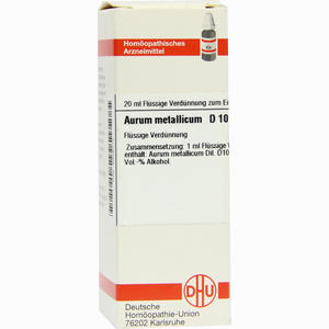 Aurum Met D10 Dilution 20 ml - ab 0,00 &euro;
