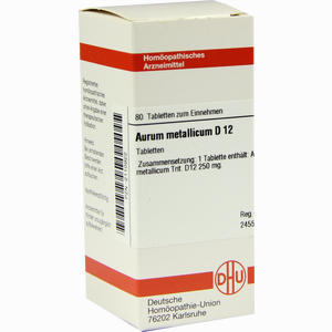 Aurum Met D12 Tabletten 80 Stück - ab 7,80 €