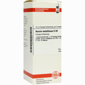 Aurum Met D30 Dilution 50 ml - ab 0,00 &euro;