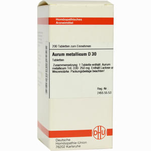 Aurum Met D30 Tabletten 200 Stück - ab 0,00 €