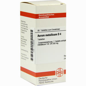 Aurum Met D4 Tabletten 80 Stück - ab 6,84 €