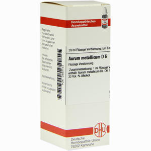 Aurum Met D6 Dilution 20 ml - ab 7,95 &euro;