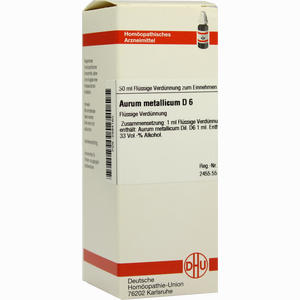 Aurum Met D6 Dilution 50 ml - ab 0,00 €