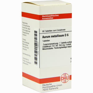 Aurum Met D6 Tabletten 80 Stück - ab 8,00 €