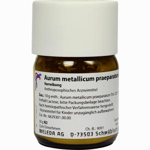 Aurum Met.pr. D20 Trituration 50 g - ab 38,60 €