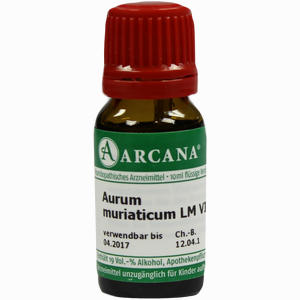 Aurum Muriaticum Lm 6 10 ml - ab 13,56 €