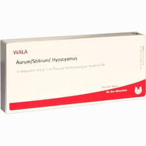 Aurum/stibium/hyoscyamus Ampullen 10 x 1 ml - ab 20,34 €