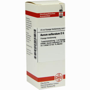 Aurum Sulfurat D6 Dilution 20 ml - ab 0,00 €