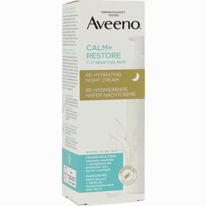 Aveeno Calm+ Restore Re- Hydrierende Hafer Nachtcreme 50 ml - ab 16,28 €