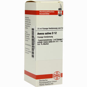 Avena Sativa D12 Dilution 20 ml - ab 8,88 €