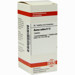 Avena Sativa D12 Tabletten 80 Stück - ab 8,80 €