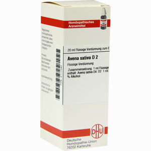 Avena Sativa D2 Dilution 20 ml - ab 9,58 €