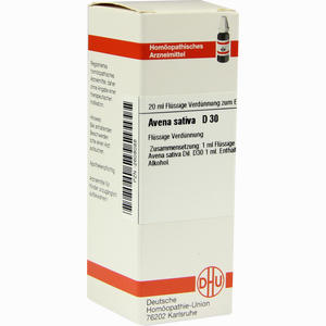 Avena Sativa D30 Dilution 20 ml - ab 0,00 &euro;