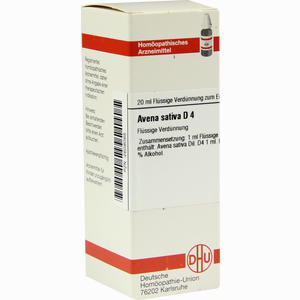 Avena Sativa D4 Dilution 20 ml - ab 0,00 €