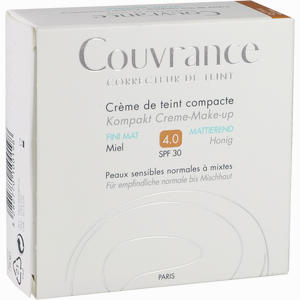 Avene Couvrance Kompakt Creme- Make- Up Mattierend Honig 4  10 g
