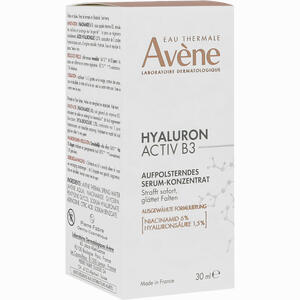 Avene Hyaluron Activ B3 Aufpolsterndes Serum- Konzentrat 30 ml - ab 27,27 €
