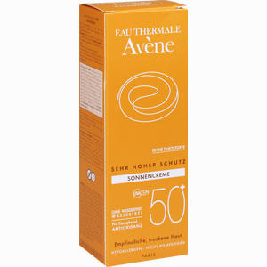 Avene Sunsitive Sonnencreme Ohne Duftstoffe Spf 50+  50 ml