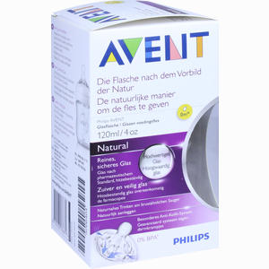 Avent 120ml Flasche Glas Naturnah  1 Stück - ab 0,00 &euro;
