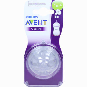 Avent Naturnah- Sauger 1m+ Monate 2 Stück - ab 0,00 &euro;