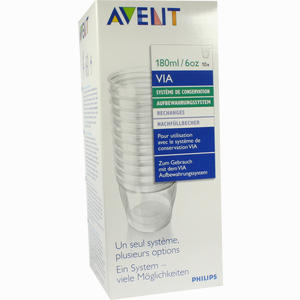 Avent Via Nachfüllbecher 180ml 1 Stück - ab 6,74 &euro;