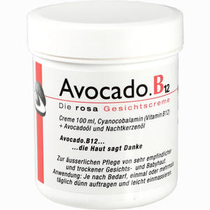 Avocado.b12 Gesichtscreme  100 ml - ab 12,06 €