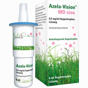 Azela- Vision Md Sine 0. 5mg/Ml Augentropfen 6 ml - ab 5,98 €