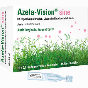 Azela- Vision Sine 0.5mg/ml Augentropfen im Einzeldosisbehältnis  10 x 0.3 ml - ab 0,00 &euro;